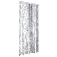 Zanzariera Bianco e Grigio 90x200 cm Ciniglia cod mxl 57940