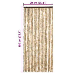 Zanzariera Beige 90x200 cm Ciniglia cod mxl 59134