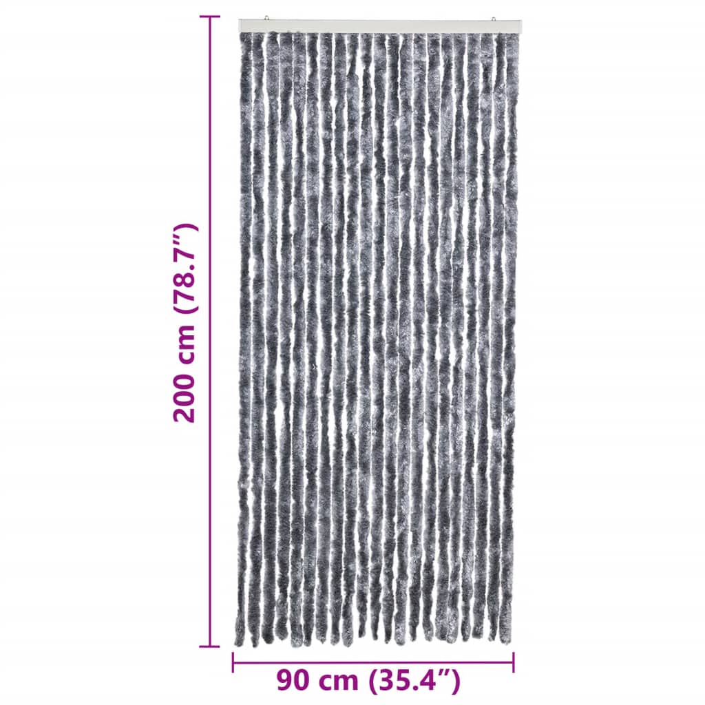 Zanzariera Argento 90x200 cm Ciniglia cod mxl 60982