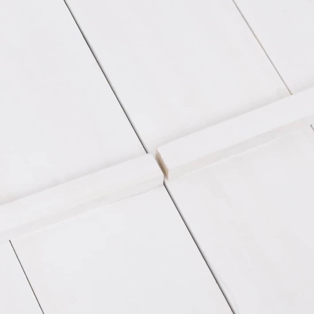 Sabbiera in Legno di Abete Bianca 95x90x15 cm cod mxl 77515