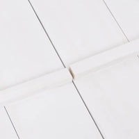 Sabbiera in Legno di Abete Bianca 95x90x15 cm 313889