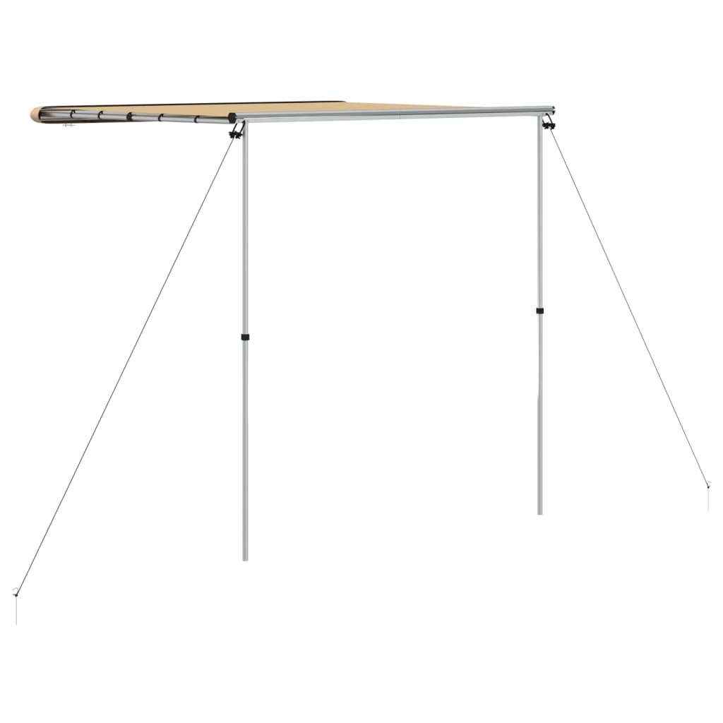 vidaXL Tendalino per Camper e Roulotte 2,4x2x2,15 m Beige