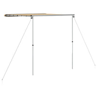 vidaXL Tendalino per Camper e Roulotte 2,4x2x2,15 m Beige