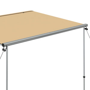 vidaXL Tendalino per Camper e Roulotte 2,4x2x2,15 m Beige