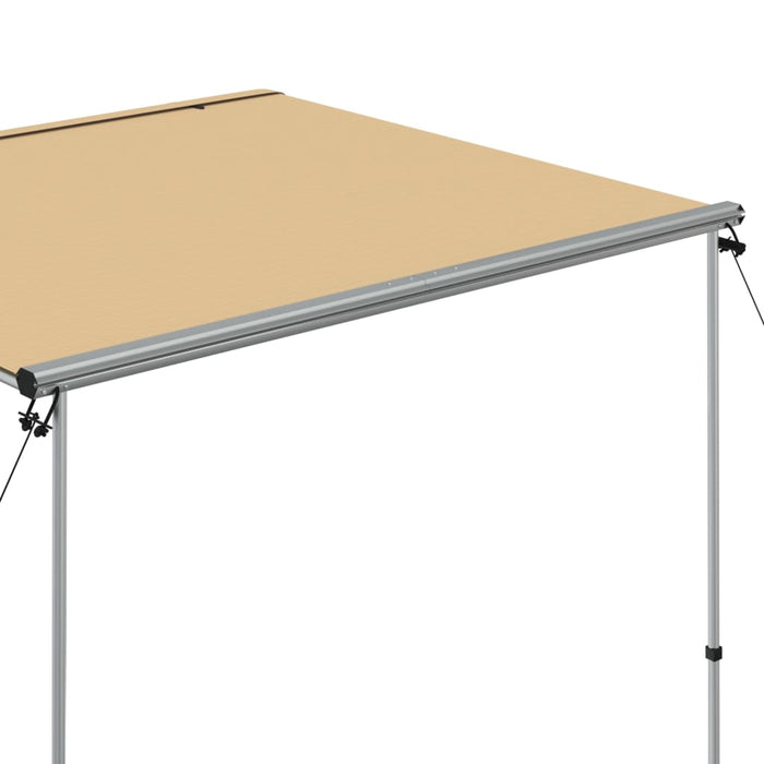 vidaXL Tendalino per Camper e Roulotte 2,4x2x2,15 m Beige