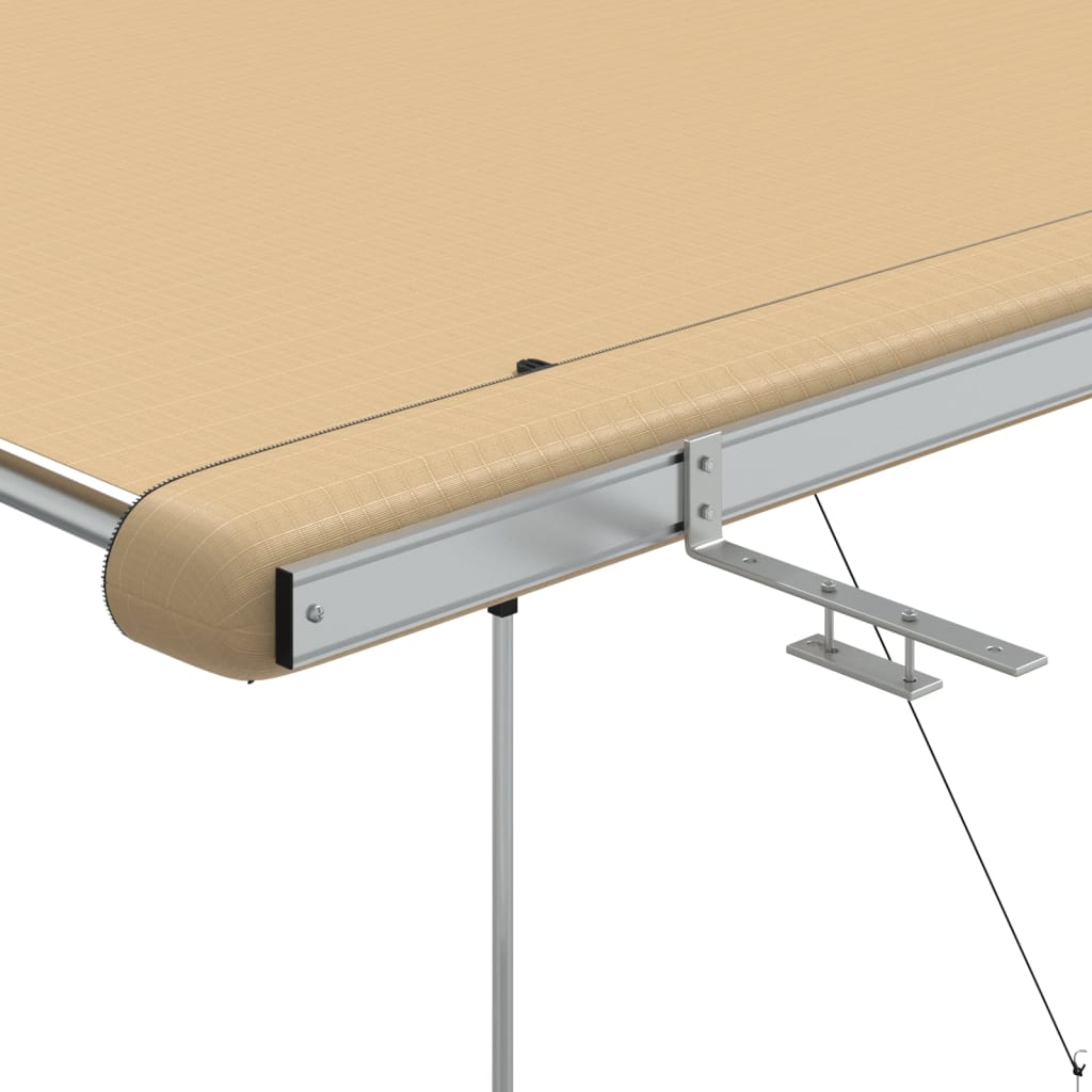 vidaXL Tendalino per Camper e Roulotte 2,4x2x2,15 m Beige