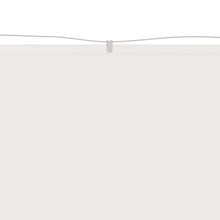 Paravento Verticale Bianco 60x800 cm Tessuto Oxford