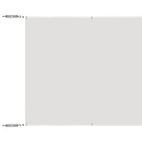 Paravento Verticale Bianco 100x1000 cm Tessuto Oxford