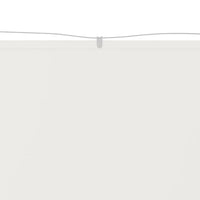 Paravento Verticale Bianco 140x270 cm Tessuto Oxford 148164