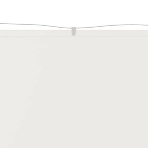 Paravento Verticale Bianco 140x600 cm Tessuto Oxford