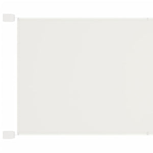 Paravento Verticale Bianco 140x1200 cm Tessuto Oxford 148170