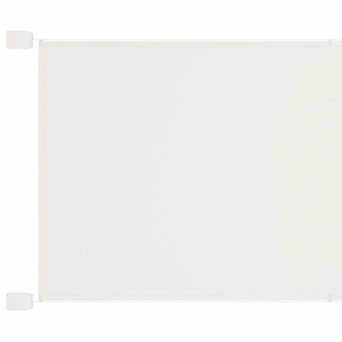 Paravento Verticale Bianco 140x1200 cm Tessuto Oxford 148170