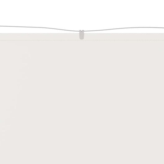 Paravento Verticale Bianco 180x800 cm Tessuto Oxford