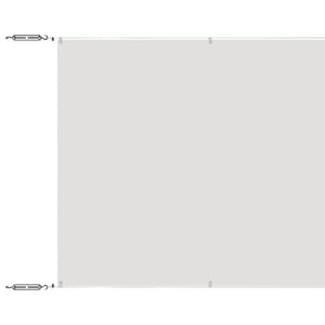 Paravento Verticale Bianco 180x1200 cm Tessuto Oxford 148177