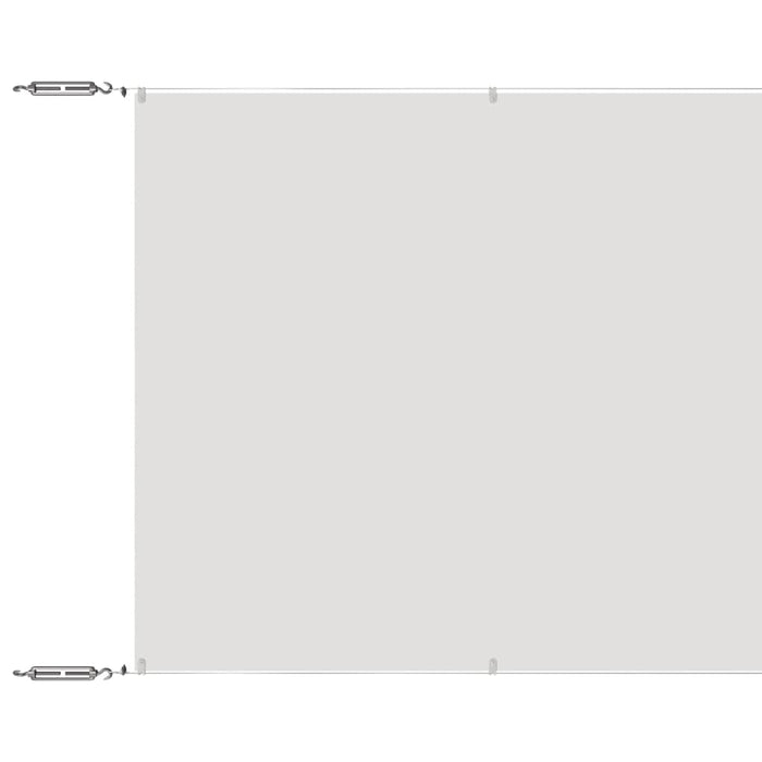 Paravento Verticale Bianco 180x1200 cm Tessuto Oxford cod mxl 21866