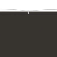 Paravento Verticale Antracite 60x600 cm in Tessuto Oxford 148202