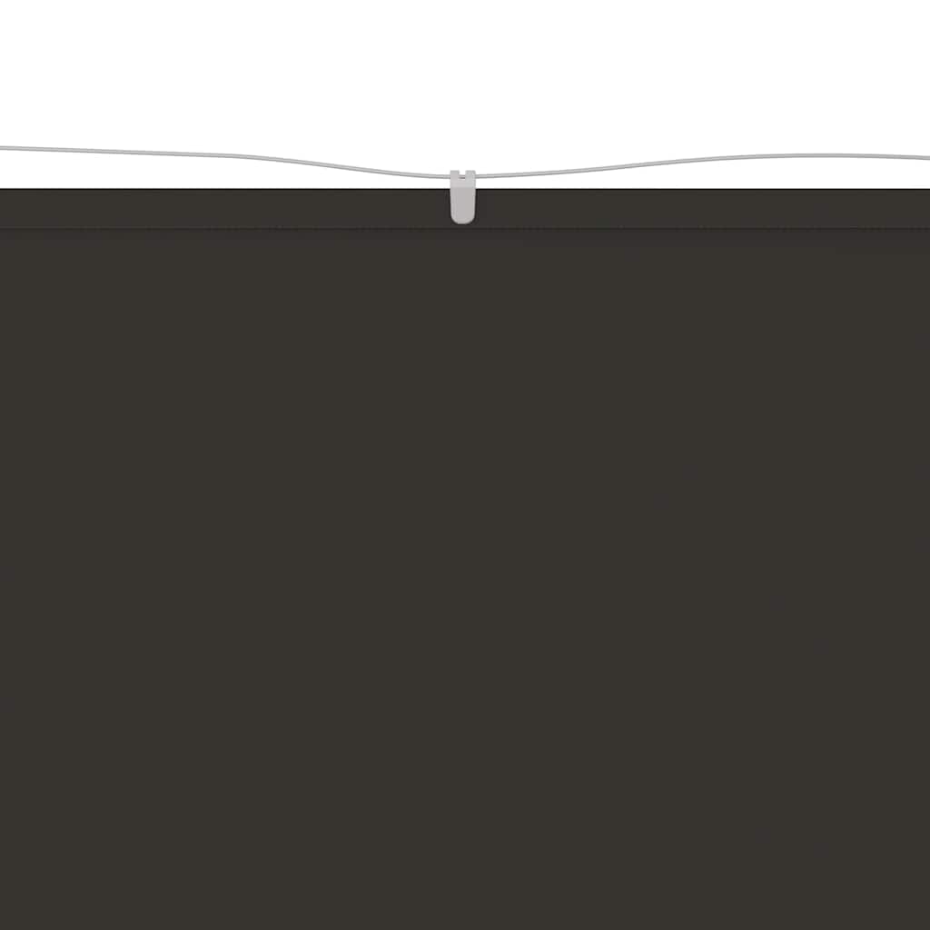 Paravento Verticale Antracite 60x1000 cm in Tessuto Oxford