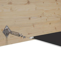 Paravento Verticale Antracite 100x800 cm in Tessuto Oxford 148210