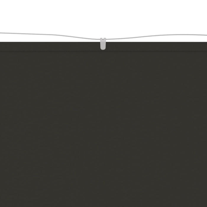 Paravento Verticale Antracite 100x1200 cm in Tessuto Oxford 148212