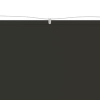 Paravento Verticale Antracite 140x270 cm in Tessuto Oxford