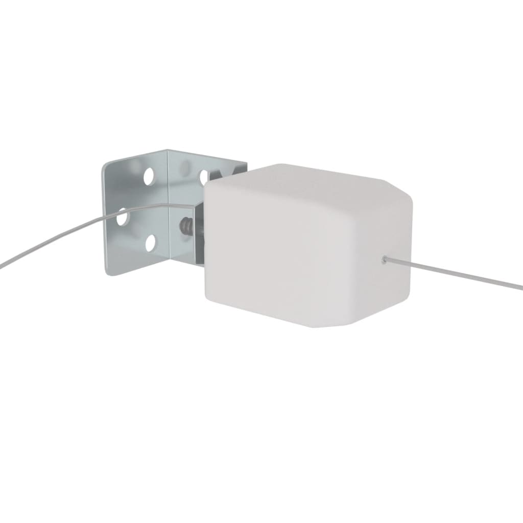 Paravento Verticale Antracite 140x270 cm in Tessuto Oxford 148213