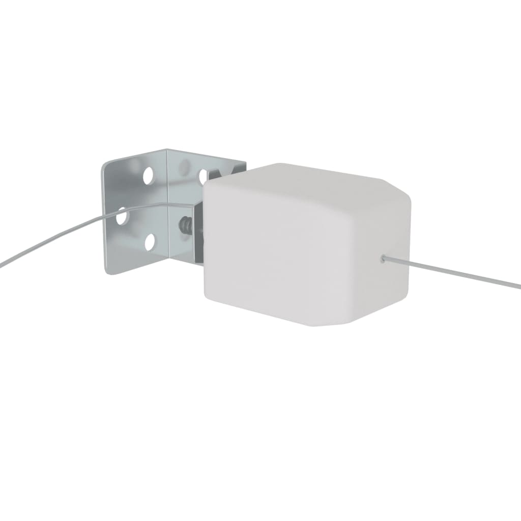 Paravento Verticale Antracite 180x600 cm Tessuto Oxford 148223