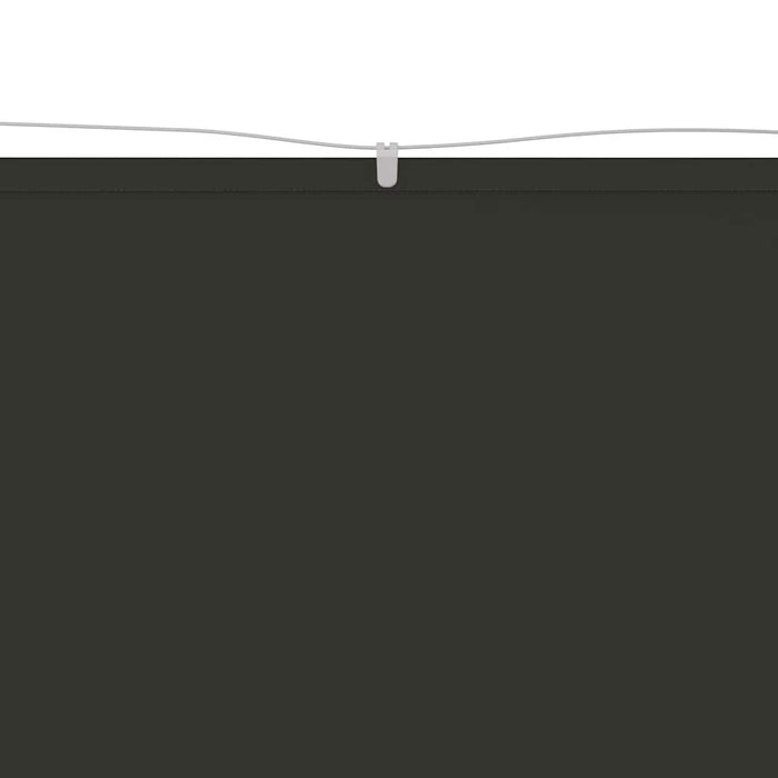 Paravento Verticale Antracite 180x1200 cm Tessuto Oxford 148226