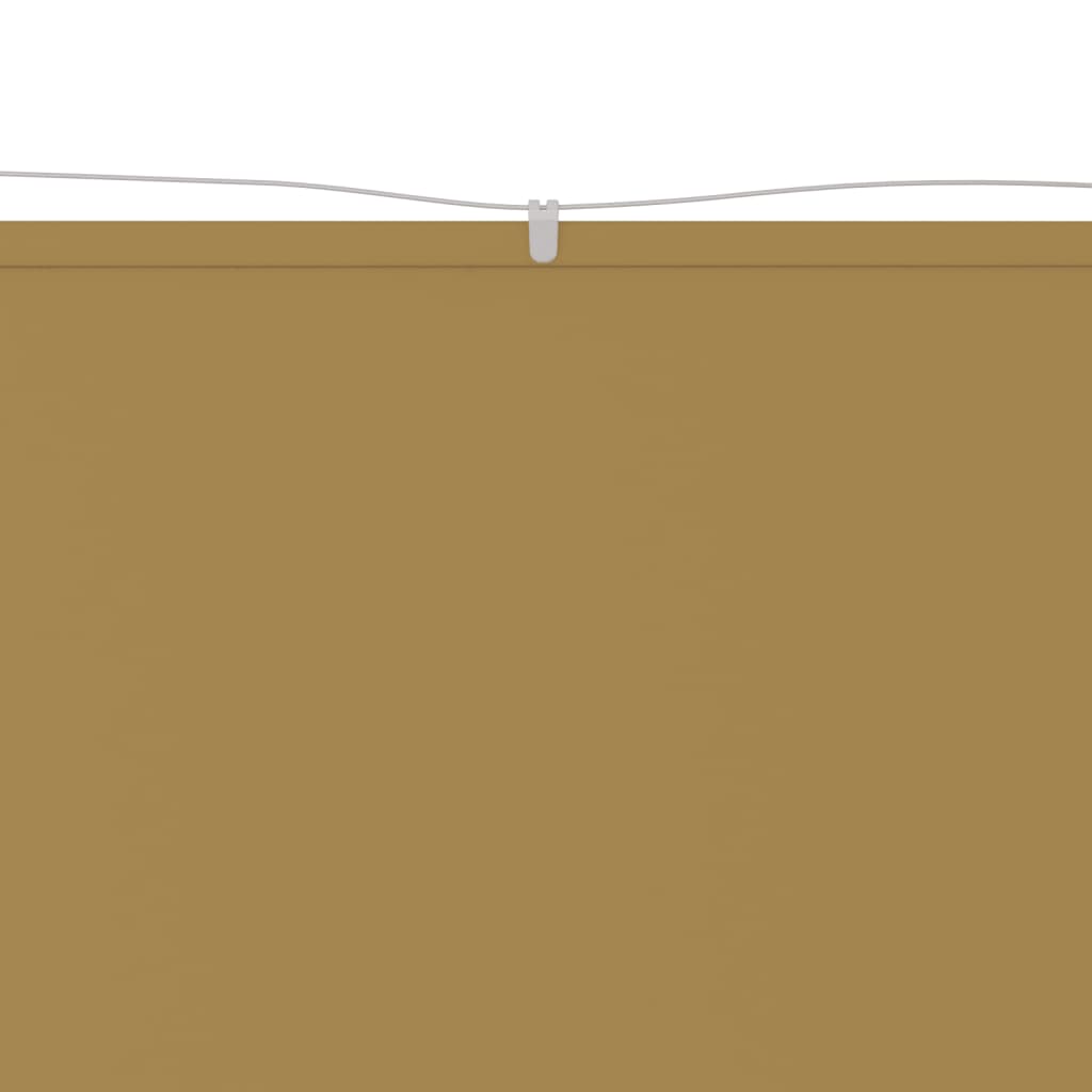 Paravento Verticale Beige 60x270 cm in Tessuto Oxford