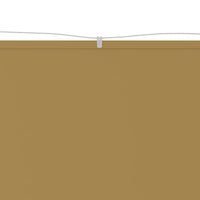 Paravento Verticale Beige 60x270 cm in Tessuto Oxford