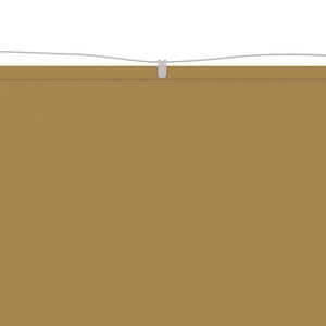 Paravento Verticale Beige 60x1000 cm in Tessuto Oxford 148253