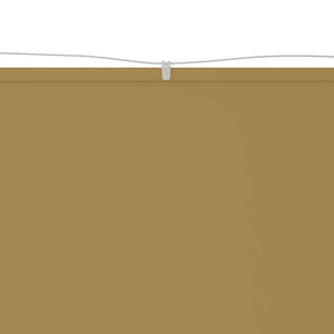 Paravento Verticale Beige 60x1200 cm in Tessuto Oxford