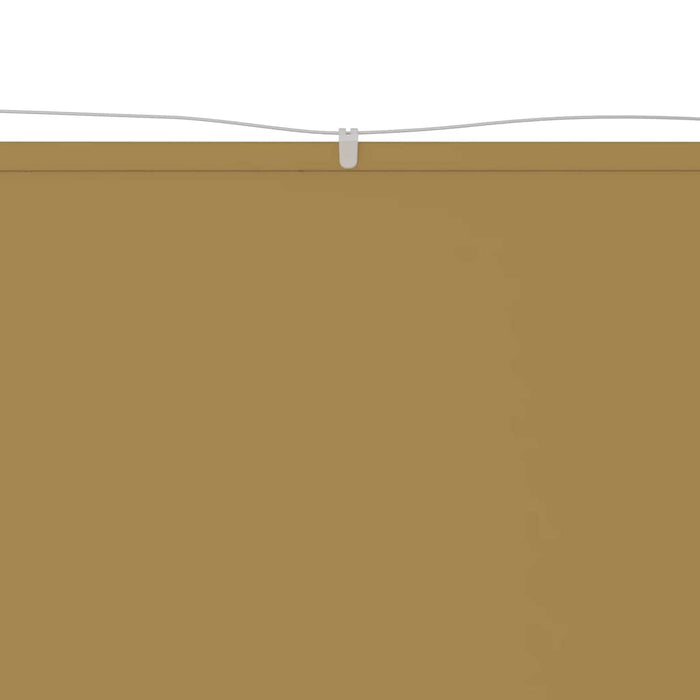 Paravento Verticale Beige 60x1200 cm in Tessuto Oxford