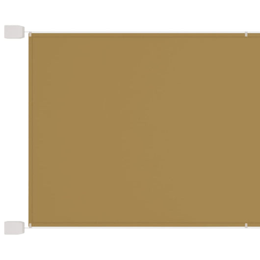 Paravento Verticale Beige 100x800 cm in Tessuto Oxford 148259