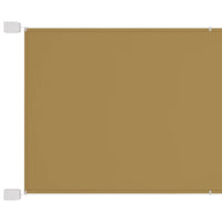 Paravento Verticale Beige 140x270 cm in Tessuto Oxford 148262