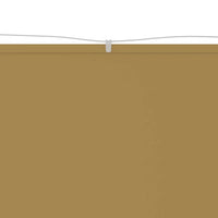 Paravento Verticale Beige 140x270 cm in Tessuto Oxford 148262