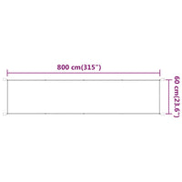 Tenda verticale verde chiaro 60x800 cm tessuto oxford 02_0007713