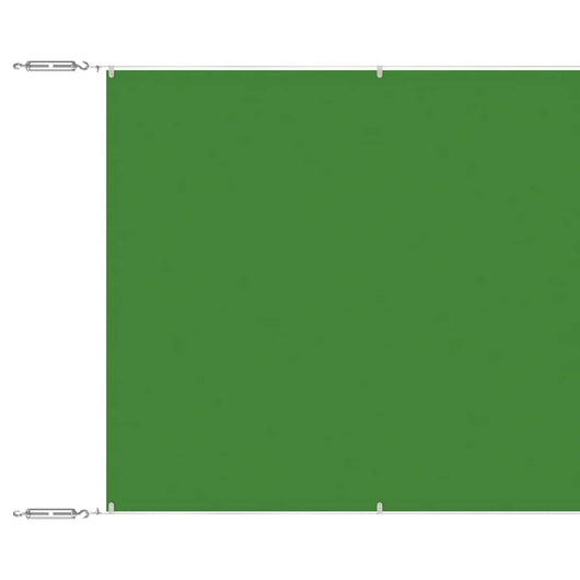 Paravento Verticale Verde Chiaro 100x1200 cm in Tessuto Oxford