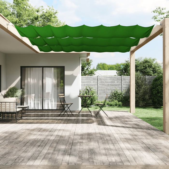 Paravento Verticale Verde Chiaro 140x420 cm in Tessuto Oxford 148313