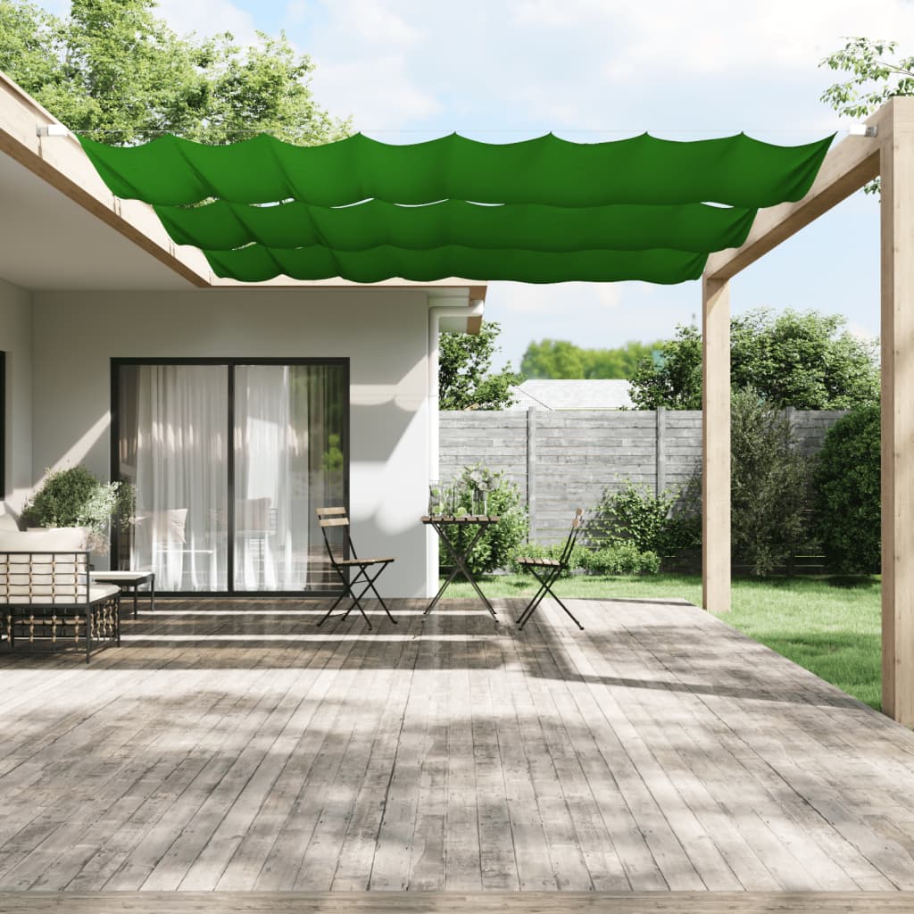 Paravento Verticale Verde Chiaro 180x420 cm in Tessuto Oxford 148320