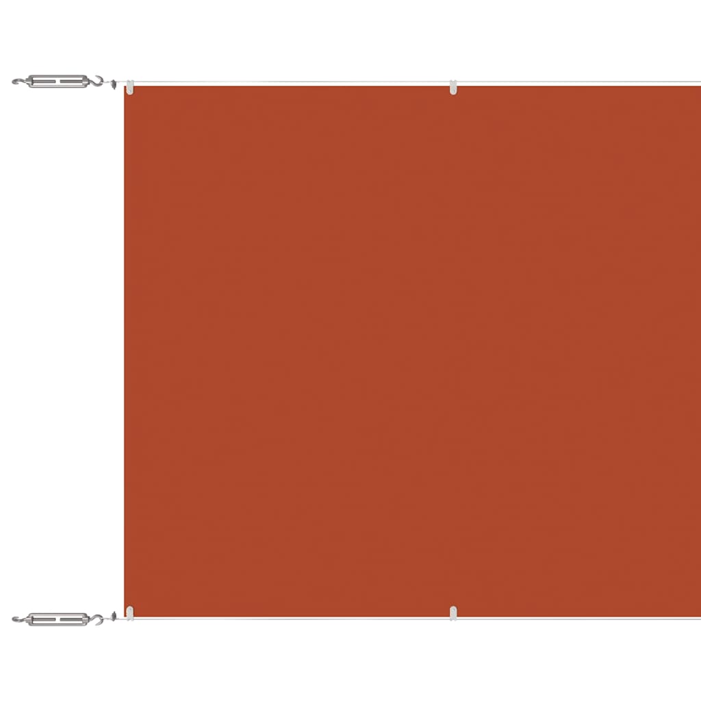 Paravento Verticale Terracotta 60x800 cm in Tessuto Oxford 148350