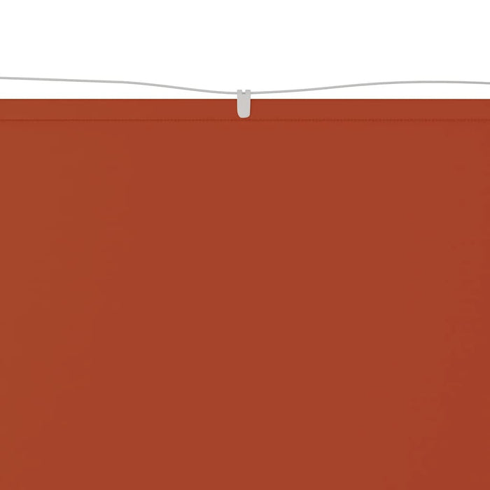 Paravento Verticale Terracotta 100x800 cm in Tessuto Oxford 148357