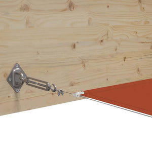 Paravento Verticale Terracotta 100x1200 cm in Tessuto Oxford