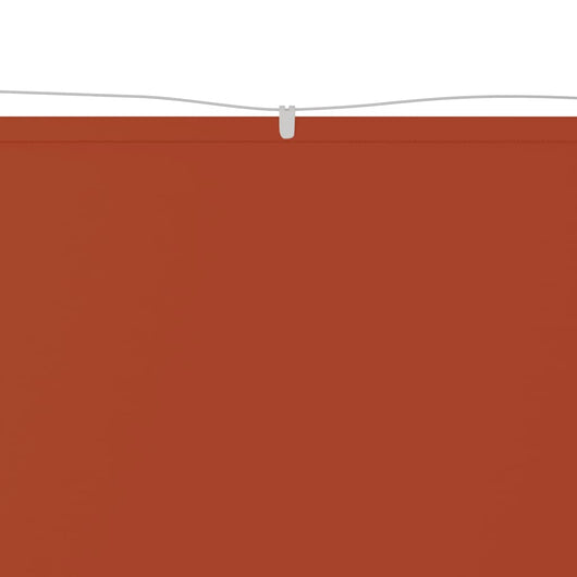 Paravento Verticale Terracotta 140x360 cm in Tessuto Oxford