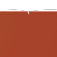 Paravento Verticale Terracotta 140x420 cm in Tessuto Oxford 148362