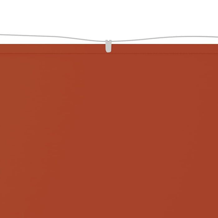 Paravento Verticale Terracotta 140x600 cm in Tessuto Oxford 148363