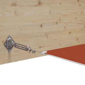 Paravento Verticale Terracotta 140x600 cm in Tessuto Oxford