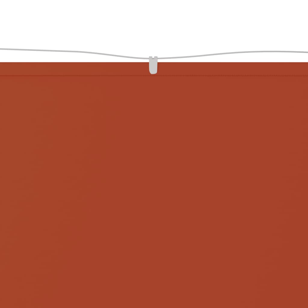 Paravento Verticale Terracotta 180x800 cm in Tessuto Oxfordcod mxl 82962