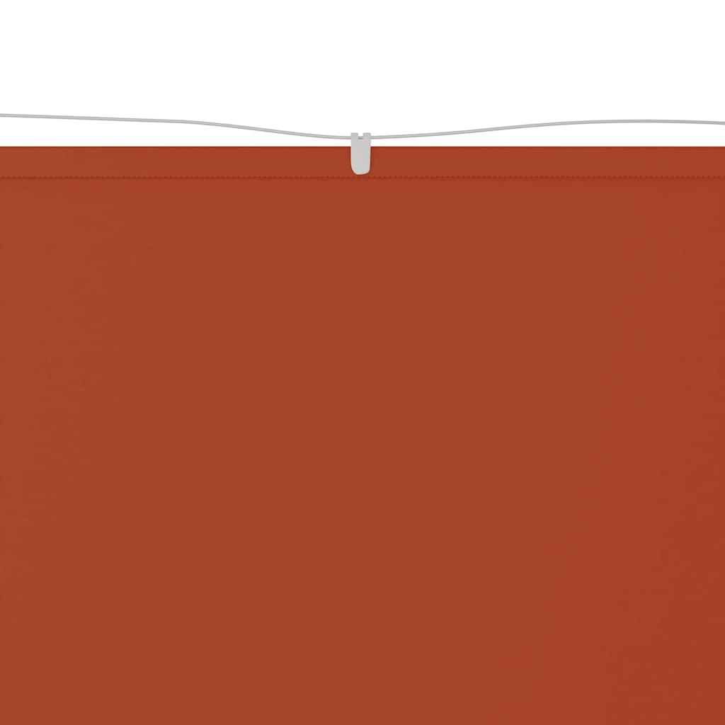 Paravento Verticale Terracotta 180x1000 cm in Tessuto Oxford 148372
