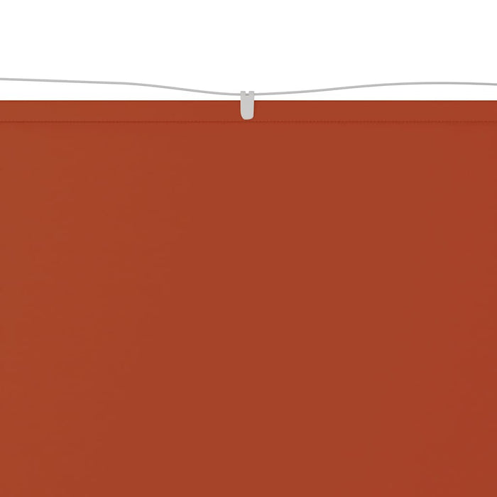 Paravento Verticale Terracotta 180x1000 cm in Tessuto Oxford 148372