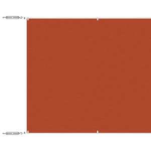 Paravento Verticale Terracotta 180x1200 cm in Tessuto Oxford 148373